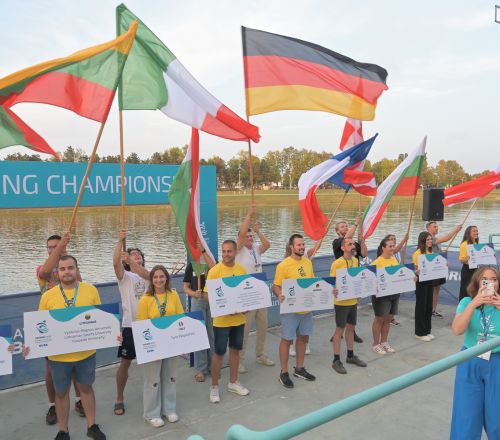 European Universities Rowing Championship Officially Opened at Lake Jarun in Zagreb